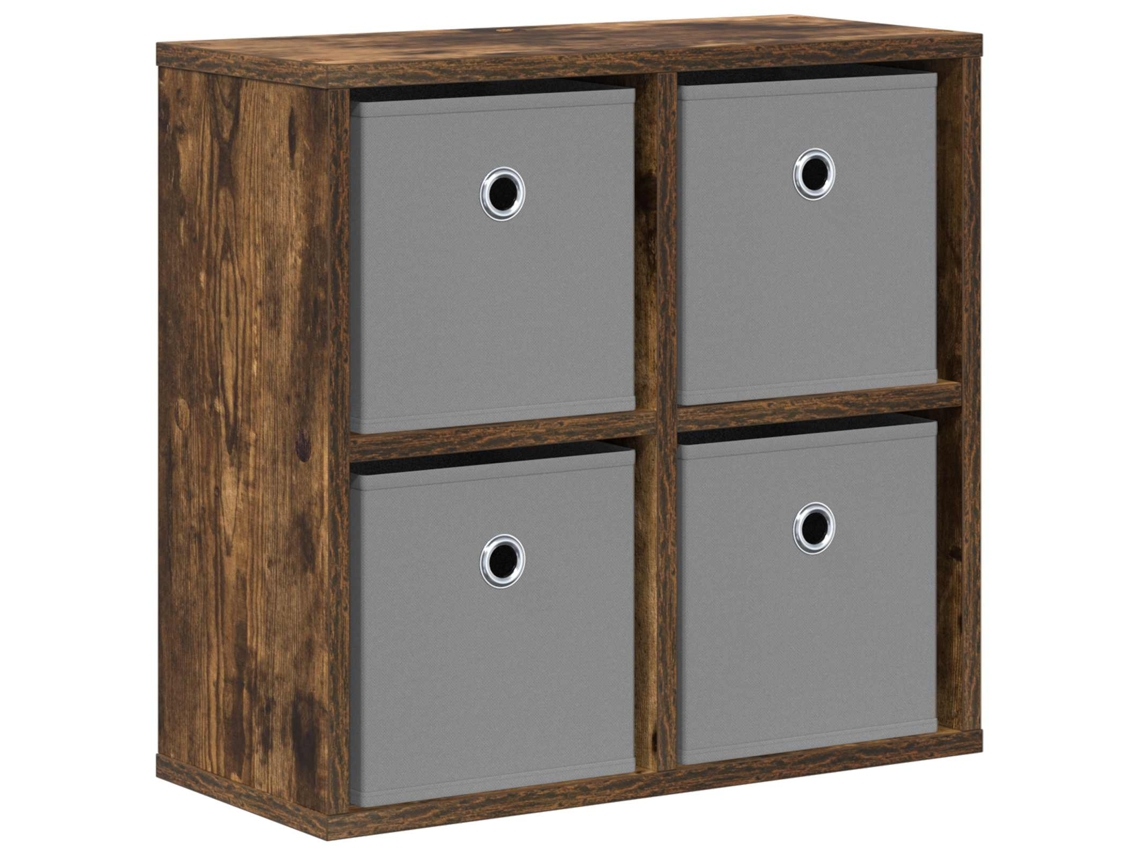 Conjunto 1 Gabinetes De Armazenamento Vidaxl Castanho Derivados De Madeira (49,5 X 22 X 47 Cm)