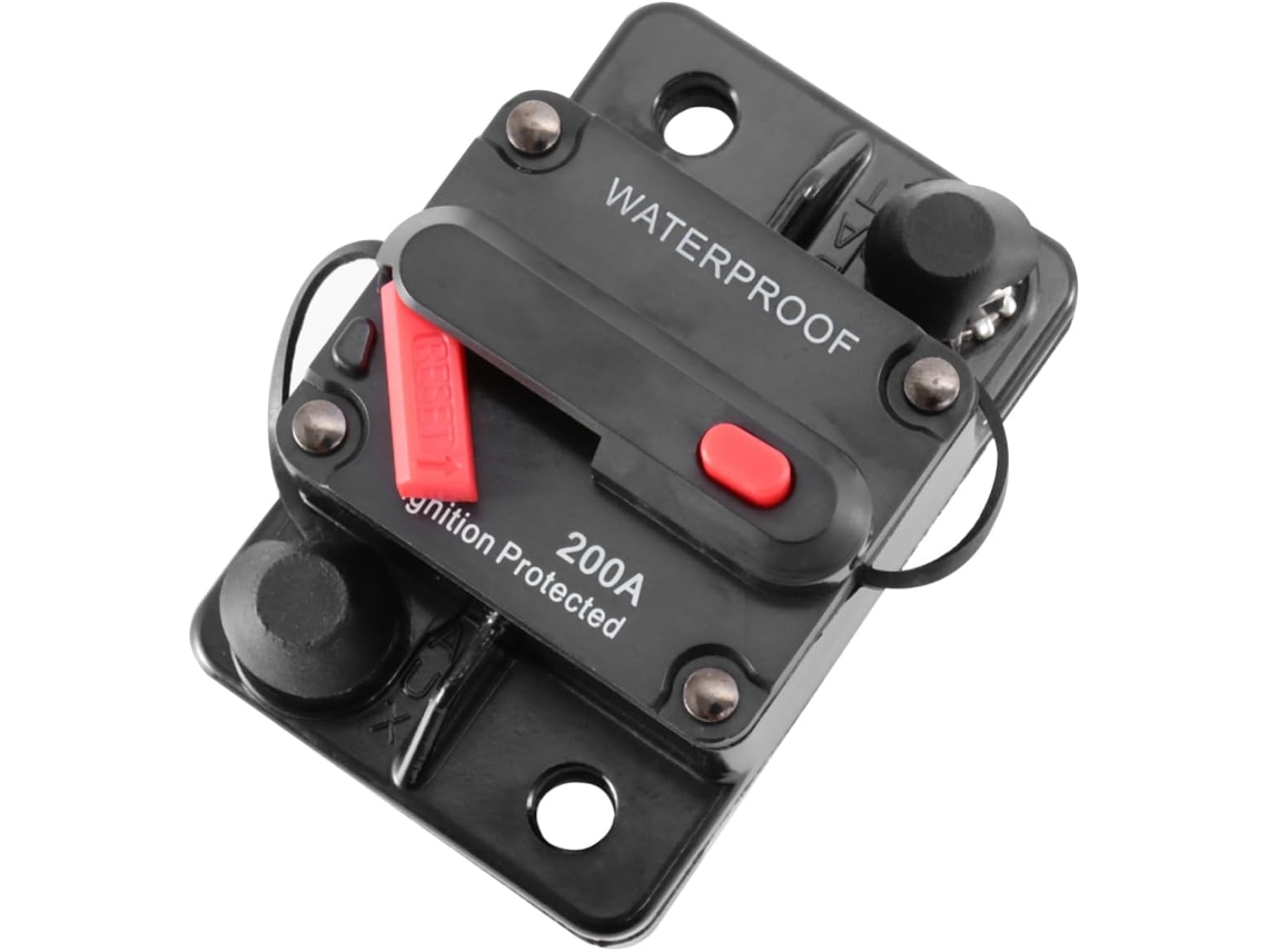 Disjuntor À Prova D'água de 200 a com Rearme Manual e Terminais Duplos para Carro e Barco. SFUSHOS