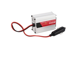 Inversor De Energia Veicular 200w Dc12v Para Ac220v Com 2 Portas Usb E 1 Tomada Ac