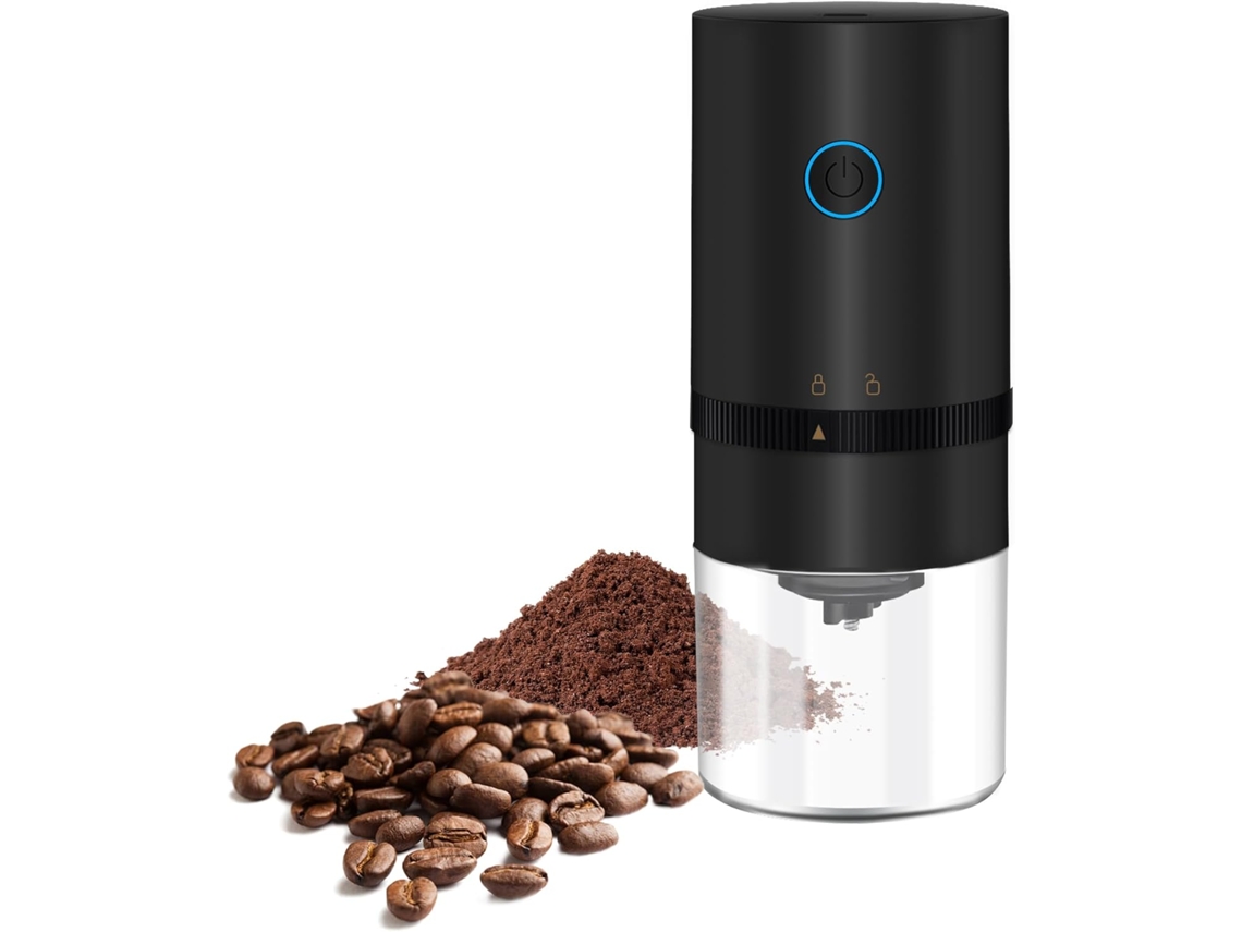 Moedor De Café Elétrico Portátil, Múltiplas Configurações, Para Grãos De Café E Especiarias, Uso Em Casa, Escritório E Viagens