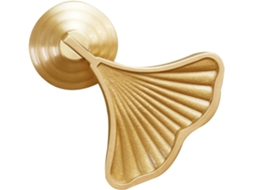 Puxador De Armário Artibetter Em Latão Dourado Com Formato Folha Ginkgo, Design Exclusivo E Fácil De Instalar