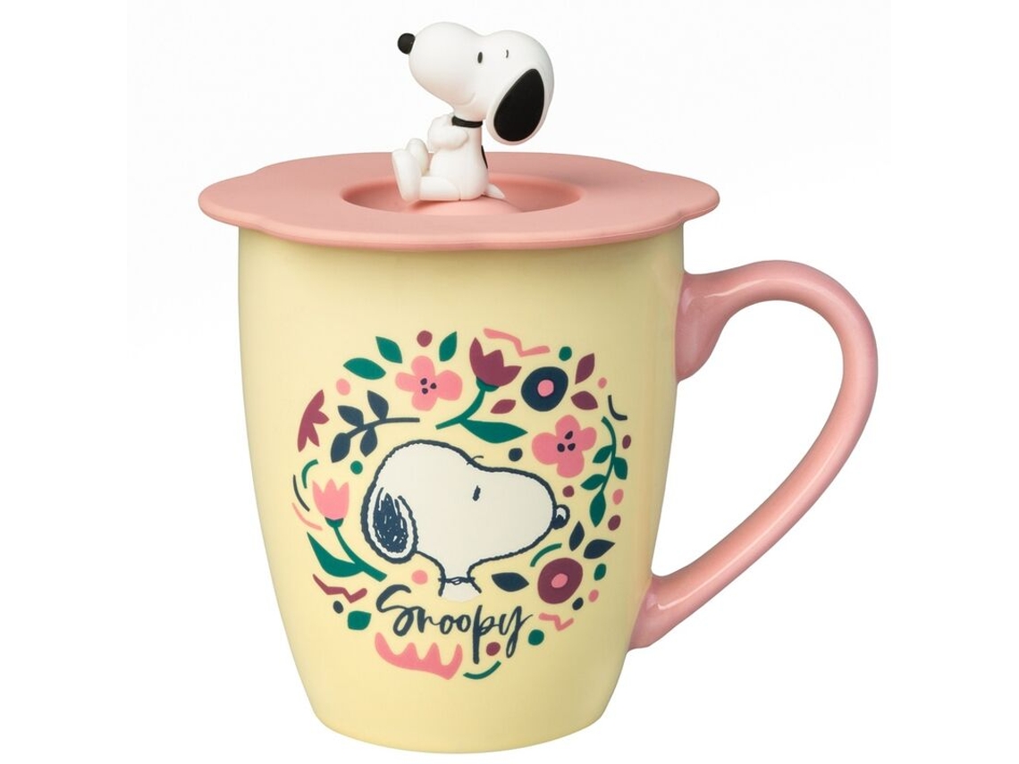 Caneca Snoopy Premium Com Tampa Erik