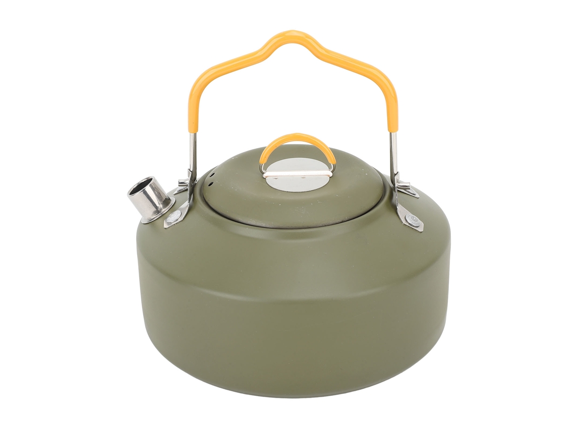 Panela de Camping em Aço Inoxidável 1.2l com Alça Plegável | S/MARCA