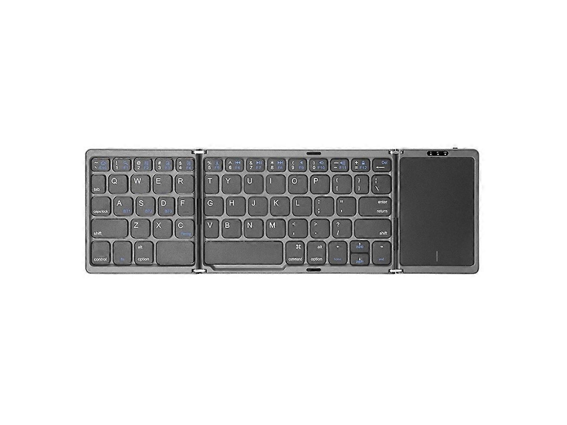 Teclado Sem Fio Dobrável B028, Compatível com Ipad, Tablet, Celular TAISHENGDA