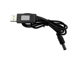 Cabo Carregador 3,7v Para Bateria Li, Conectores 3,5 Mm, Dc5521, Usb 5 Pinos, Corte Automático