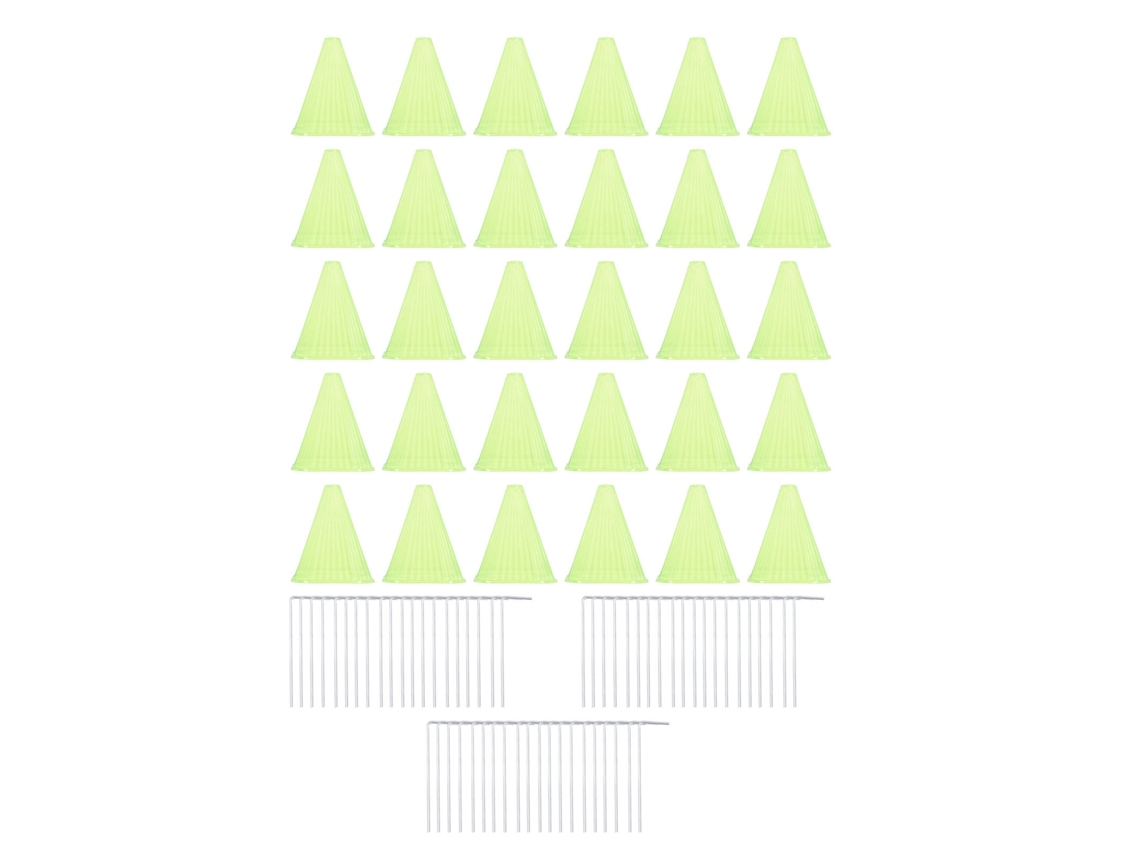 30 Capas De Vidro Para Plantas Plásticas Reutilizáveis