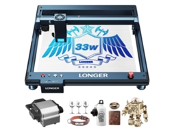 Laser Gravador Cortador Mais Longo Laser B1 30W 6-Core Cabeça de Laser 450X440Mm Área de Gravação LONGER