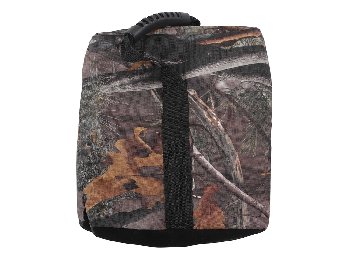 Bolsa De Suporte Para Tiro Com Camuflagem De Folhas Têxtil 600d Oxford Resistente E Prática