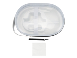 Aetheria capa de Transporte Rígida Transparente Eva Pc para Ios Vision Pro com Compartimentos e Acessórios