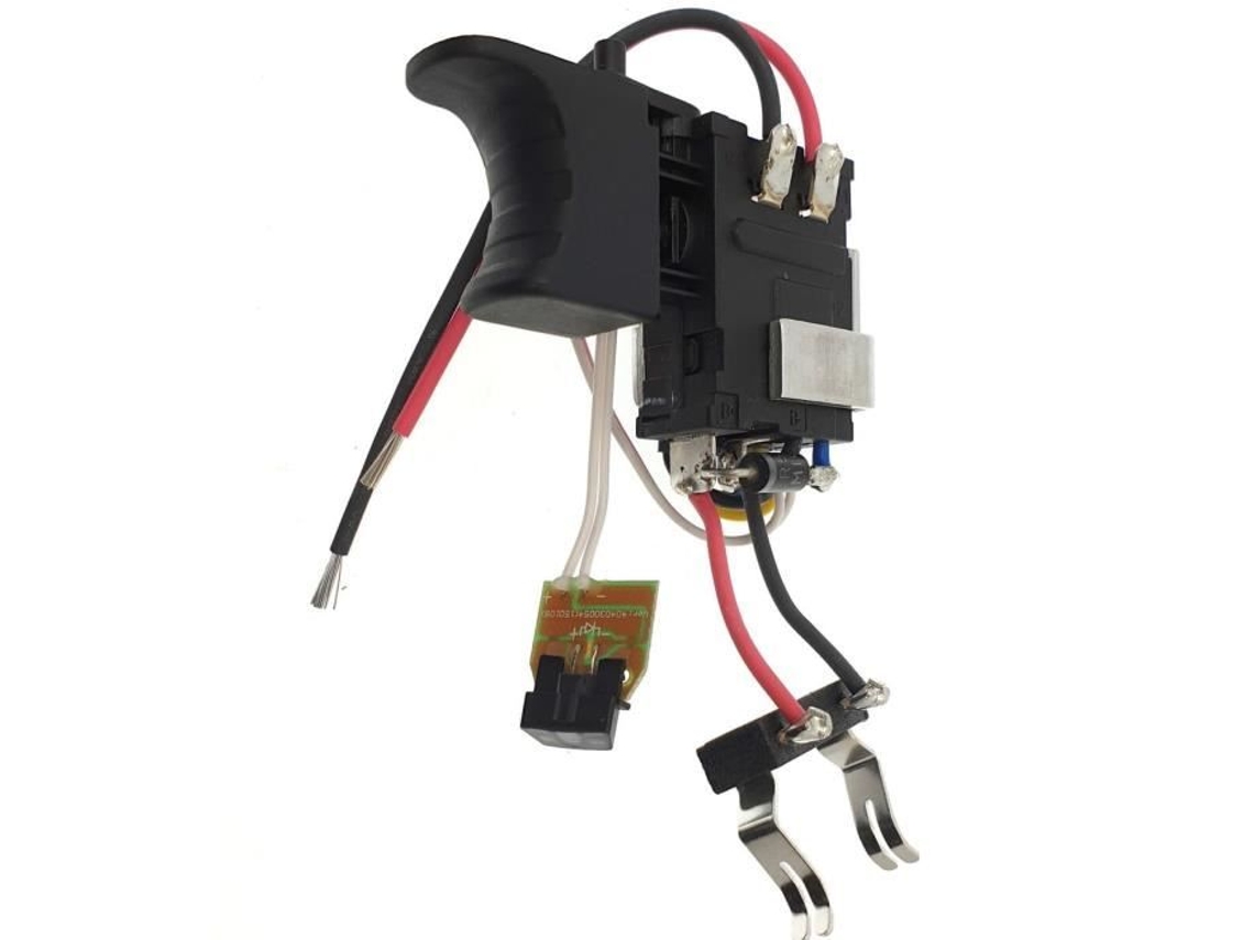 Interruptor - RYOBI - 5131041006 - Compatível com furadeiras - Elétrica - Plástico branco