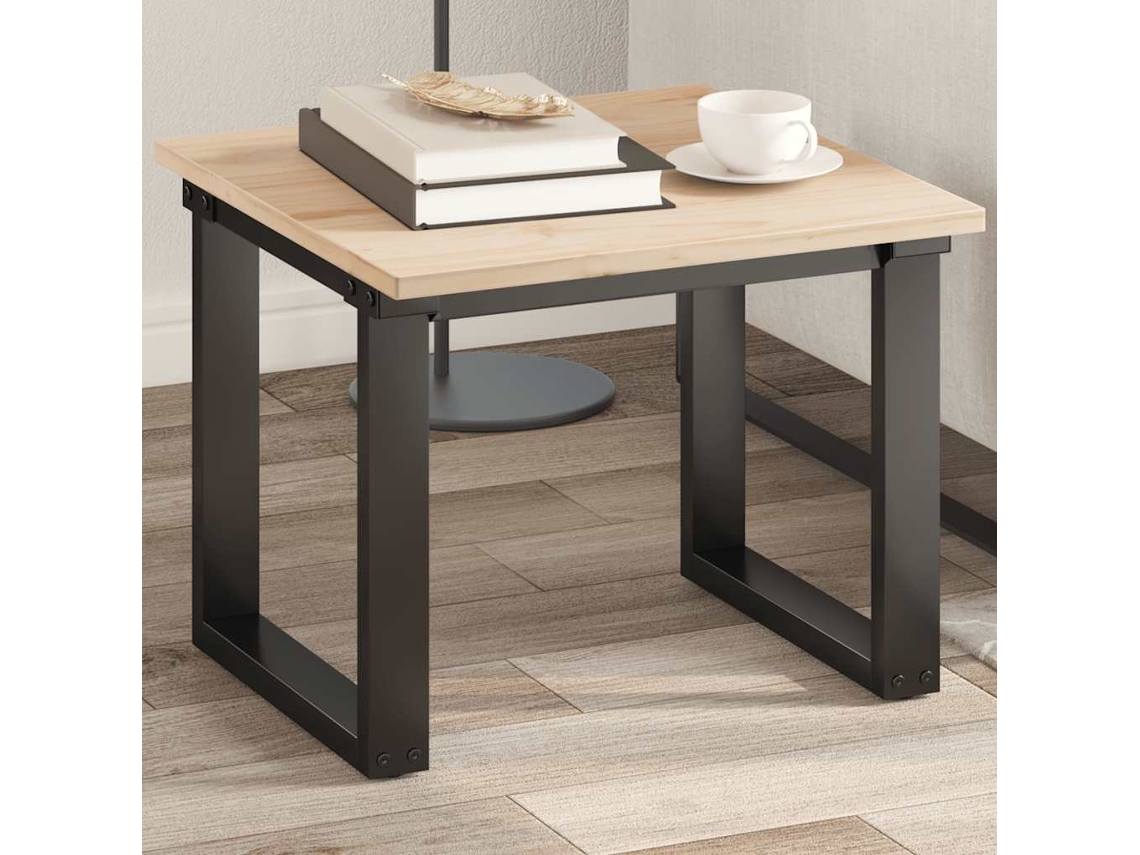 Vidaxl Tampo De Mesa Quadrado 50x50x1,7 Cm Madeira De Pinho Maciça