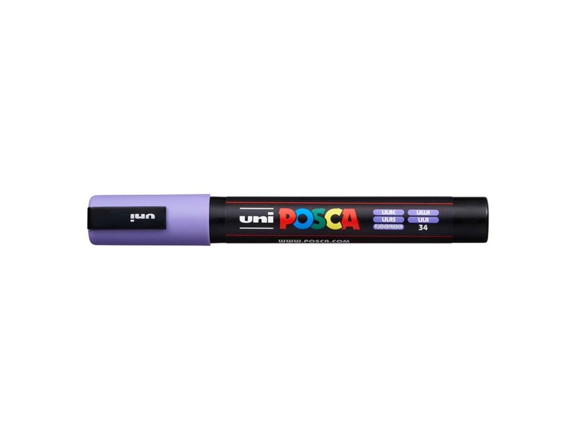 Marcador POSCA Pc5m 1.8 Mm Roxo