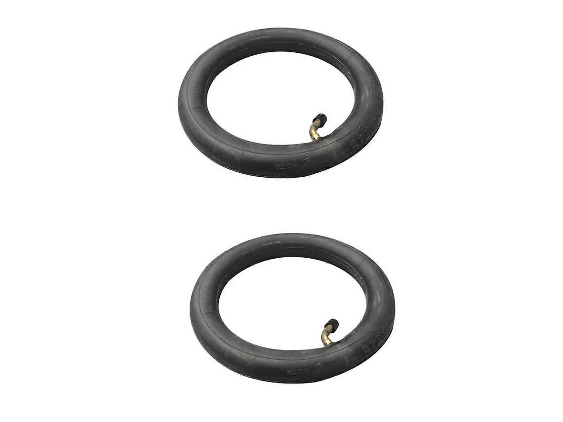 Par De Câmaras De Ar 8 Polegadas 8x1 1/4 Para Scooter Com Válvula Curva Para Bicicleta Dobrável