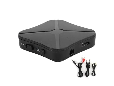 HILILAND Receptor Transmissor de Áudio Bluetooth Sem Fio 2 em 1 Sem Fio Bluetooth 5.0 Receptor Transmissor de Áudio de Música Hifi