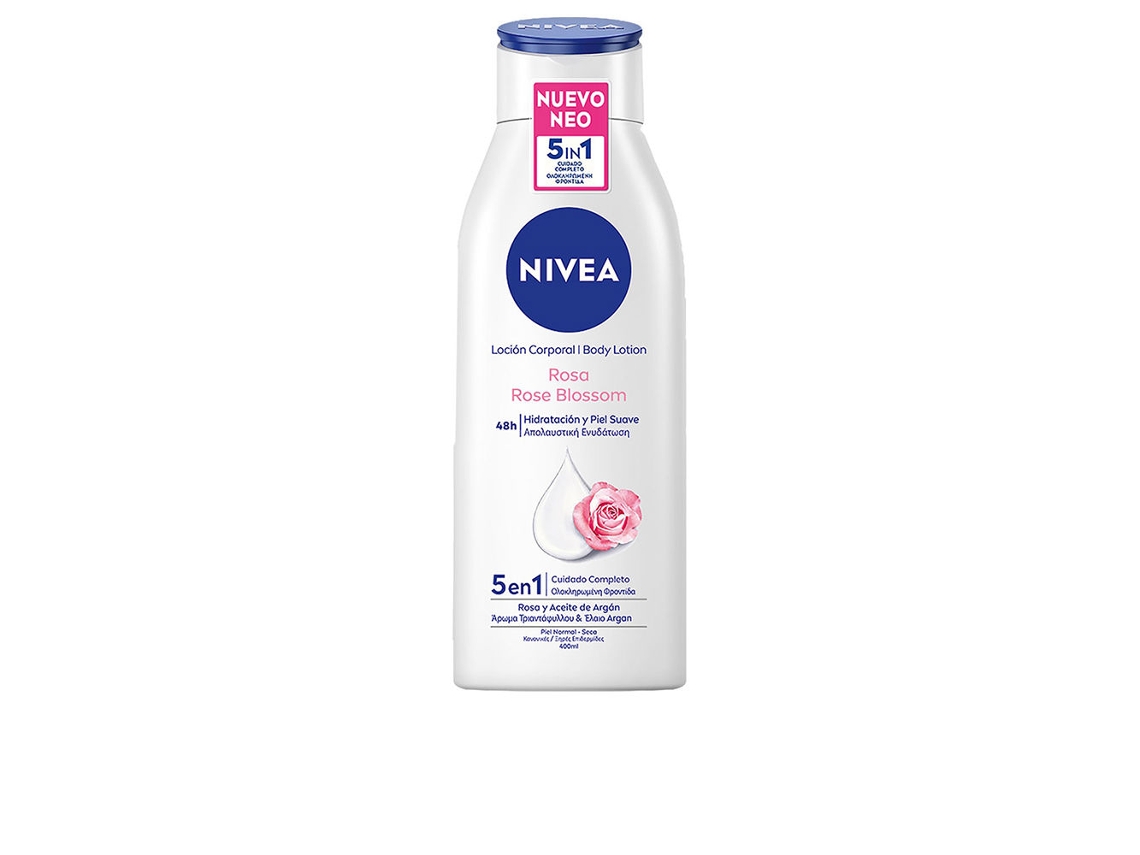 Rose Blossom Loção Corporal 5 Em 1 Nivea 400 ml