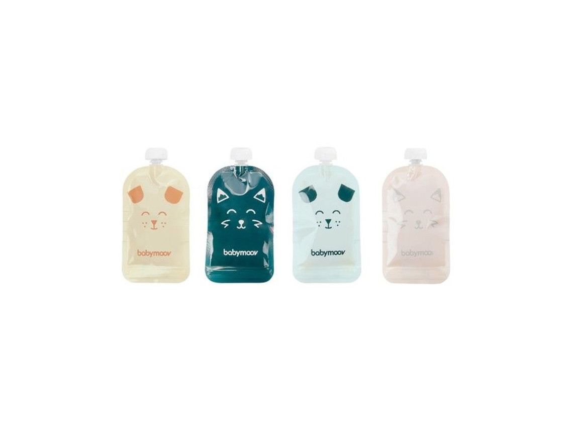 Conjunto De 20 Garrafinhas Isy Reutilizáveis Para Bebé E Criança 150ml Babymoov
