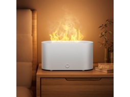 Lurelia Difusor De Aromas Usb Com Efeito Chama Para Casa E Escritório, Luz Chama Ambiente