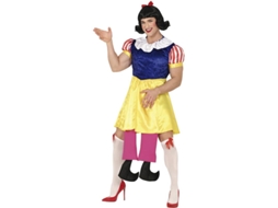 Fato de princesa satisfeita para homem