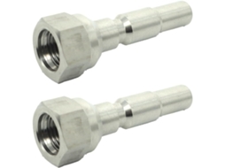 Conjunto De 2 Adaptadores Para Lavadora De Alta Pressão Dn12/dn11 6,35 - Rosca Mm