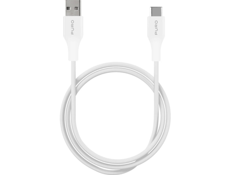 Cabo  Plain (USB - USB-C - 1m - Branco)
