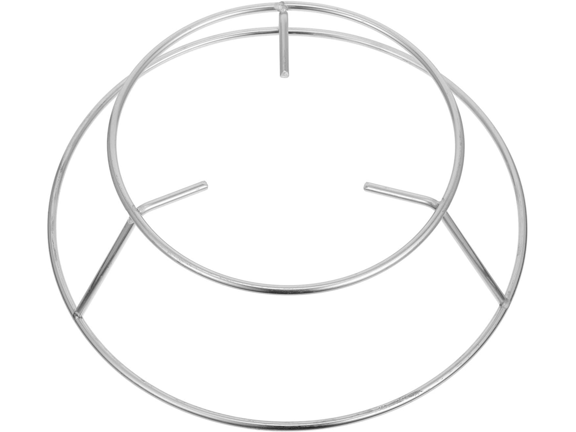 Suporte Redondo de Aço Inoxidável para Chaleira, Suporte para Panelas, para Camping e Organização de Cozinha Ao Ar CHABERLU