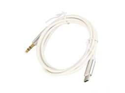 Adaptador Usb C Para Conector Auxiliar 3.5mm Com Cabeamento Estável