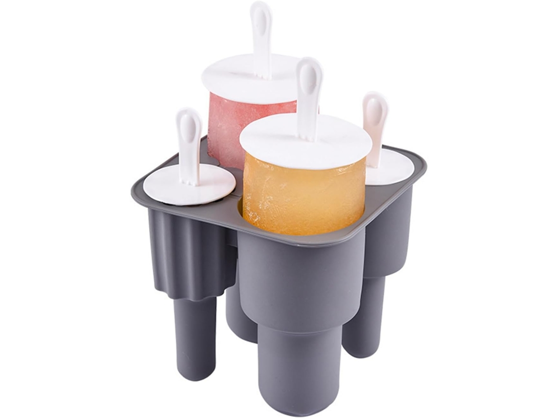 Conjunto De Moldes De Silicone Para Picolés, Ideais Para Festas E Encontros - Fácil De Desenformar - 4