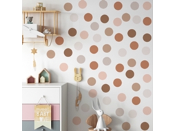 Lurelia Decalque Mural Folhas Pvc Autoadesivo Impermeável Removível 6 Adesivos 20x30 Cm Quarto Sala Escritório