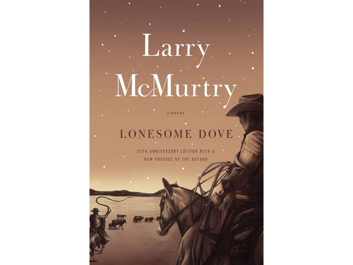 Livro Lonesome Dove de Larry Mcmurtry (Inglês)