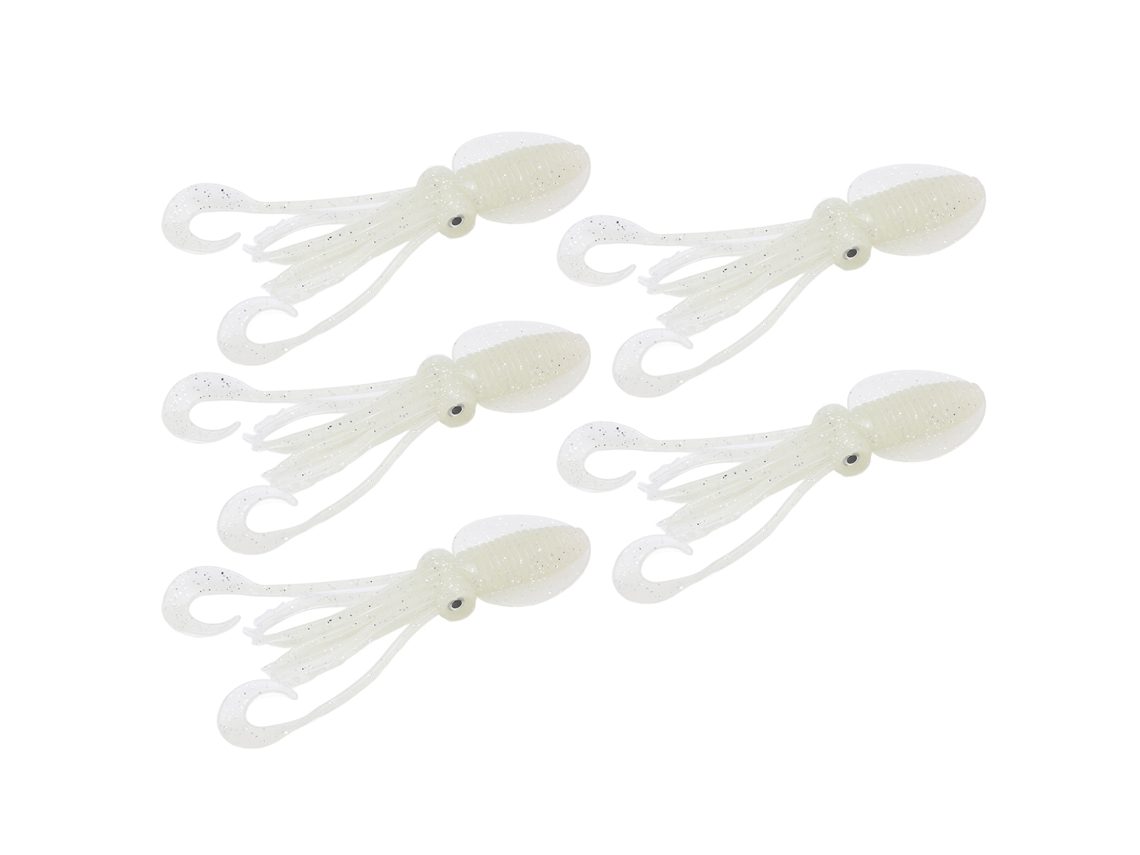 Isca Polvo Luminosa 12cm Mar Salgado 5un