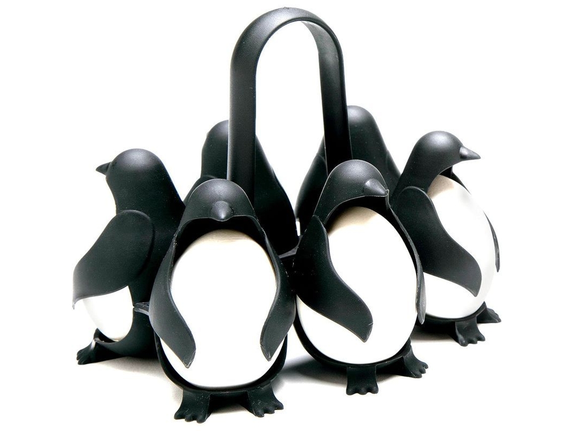 2026-portavasos De Huevos Multifunción Con Forma De Pingüino Para Cocinar, Almacenar Y Servir Huevos Cocidos