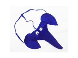 2026 braguitas G string Novelty Elefante para Homem Calcinhas Transparentes Roupa Interior Multicolor