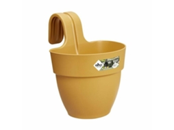 Vaso Elho Vibia 24,1 X 20,5 X 26,5 Cm Amarelo