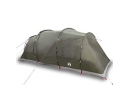Family Tent, Family Tents Vidaxl Verde Poliéster (6 Pessoas)