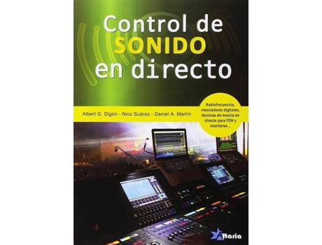 Livro Control Sonido Directo de Vários Autores