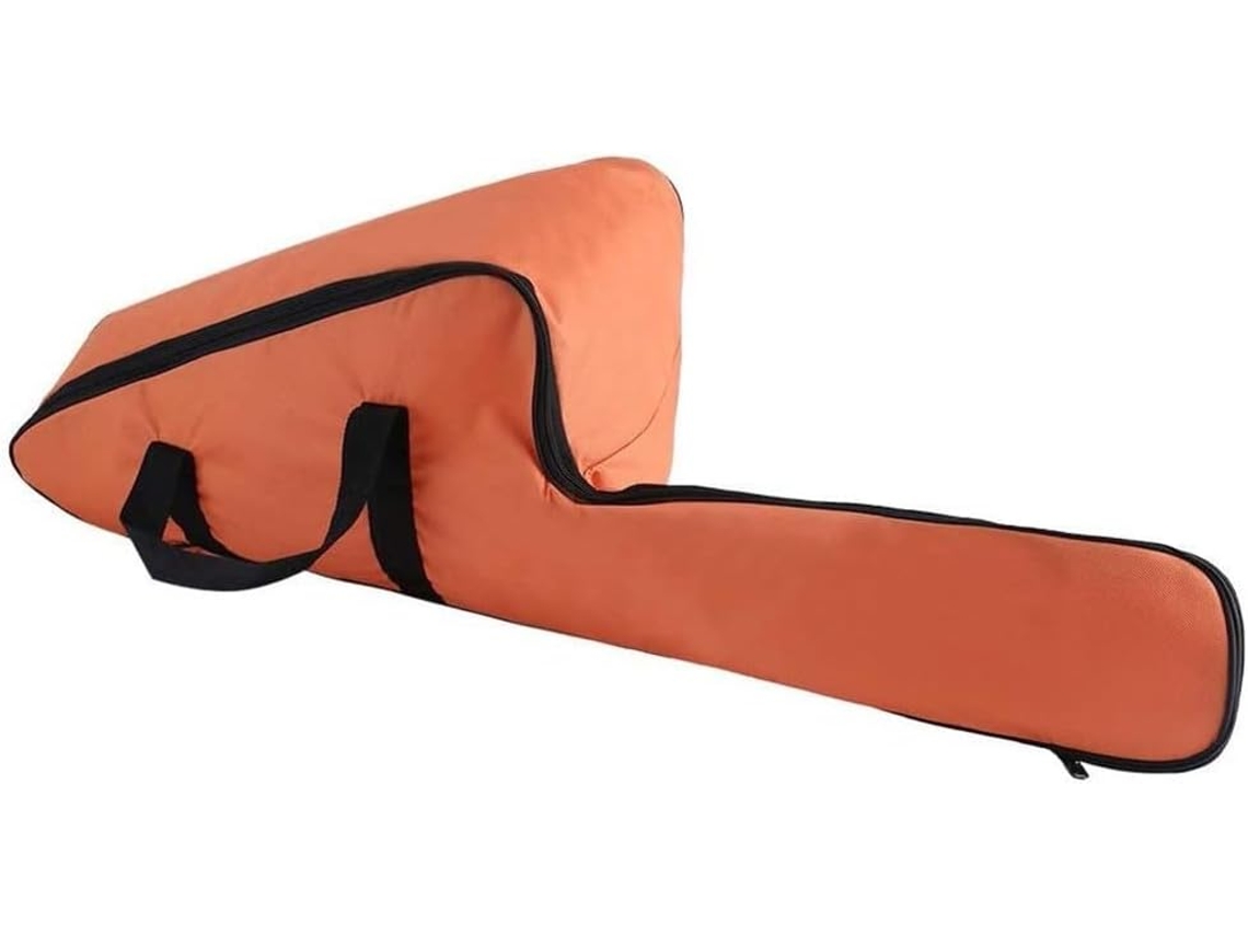 Bolsa Laranja Para Transporte De Motosserras 12a 16 Polegadas, Estojo Protetor Em Oxford 600d Com Alças E Pega