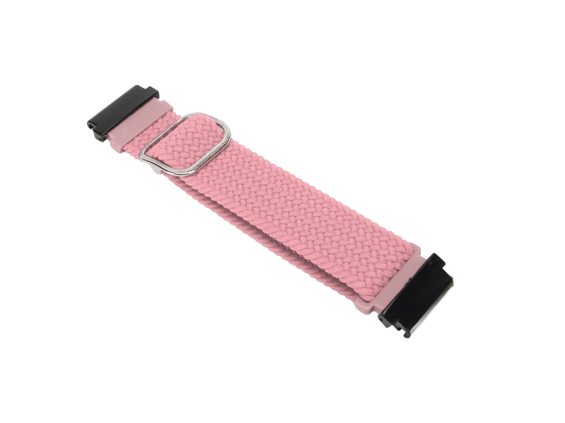 Cinto De Relógio Tecido De Nylon Para Fenix 7 6 5 Rosa