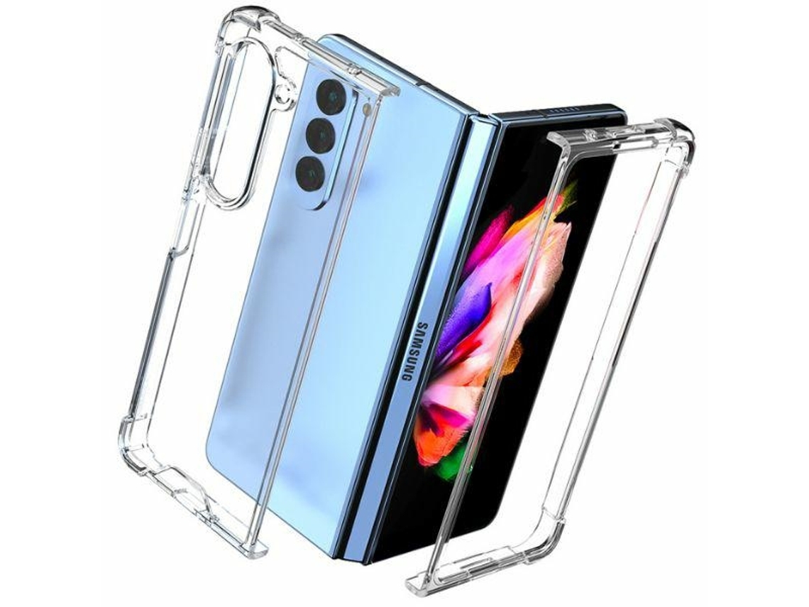 Capa para Samsung Galaxy Z Fold 6 MERCURY Pele Sintética Transparente