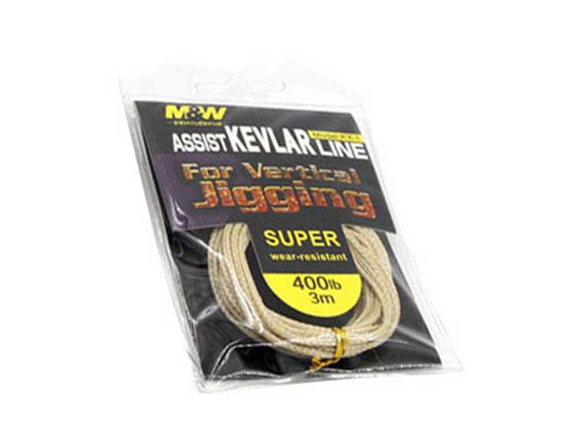 Trançado Assist Aramidic Lining Ky-1 4 M Dourado 200 Lbsm&W International