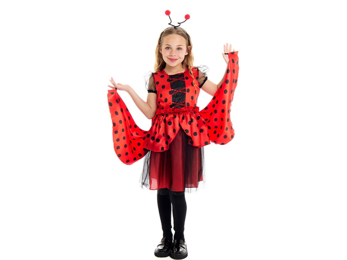 Fato de joaninha para menina