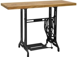 vidaXL Mesa consola máquina de costura 110x40x75 cm