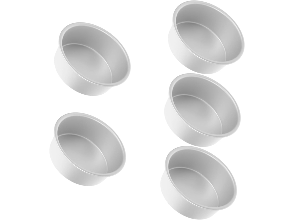 Conjunto de 5 peças Alasum em alumínio anodizado para pinos de boliche redondos.
