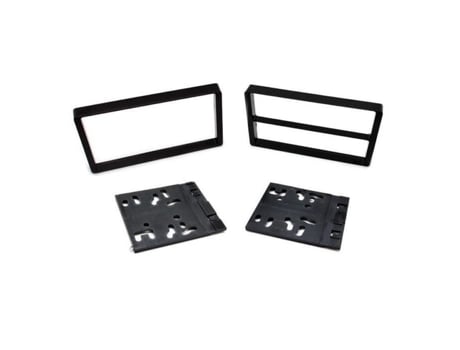 Placa Frontal de Auto-Rádio 2Din Compatível com Ford Mazda 95-09 Preto