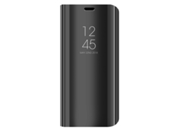 Capa LAXISCREED Huawei P10 Flip Mirror Preta