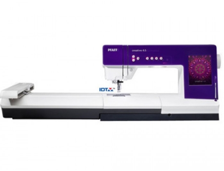 Máquina de Costura e Bordadeira Pfaff Creative 4.5 + Modulo de Bordado 360 X 350