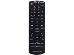 Comando À Distância Para Sistema De Áudio Panasonic Compatível N2qayb000637_dae