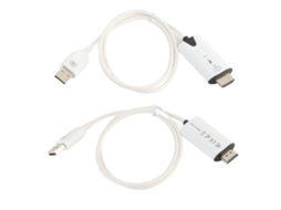 Adaptador de Tela Sem Fios de 2,4 GHz com HDMI, compatível com 4K | S/MARCA
