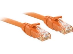Cabo de Rede LINDY (RJ45 - 10 m - Laranja)