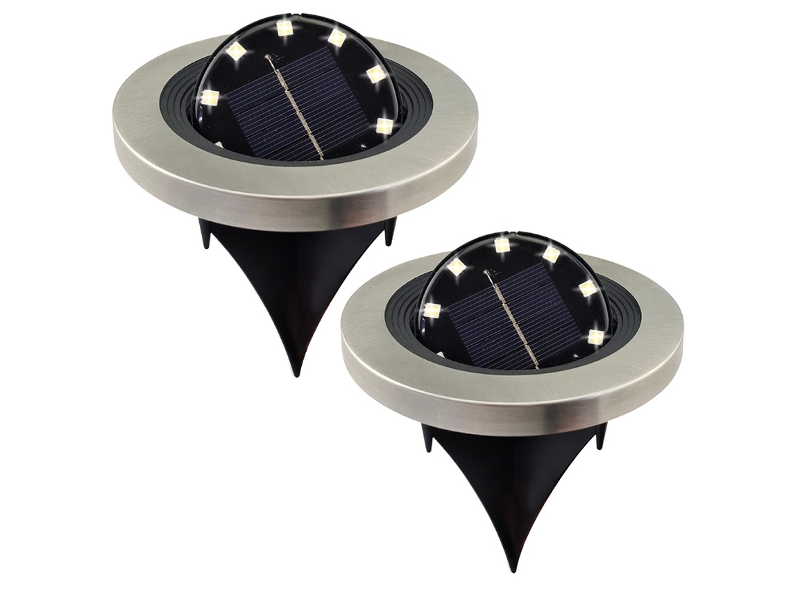 Peças De Luz De Estaca Giratória De Aço Inoxidável Para Áreas Externas Com Energia Solar Ip44 Para 25ª Hora SUNNY SPACES