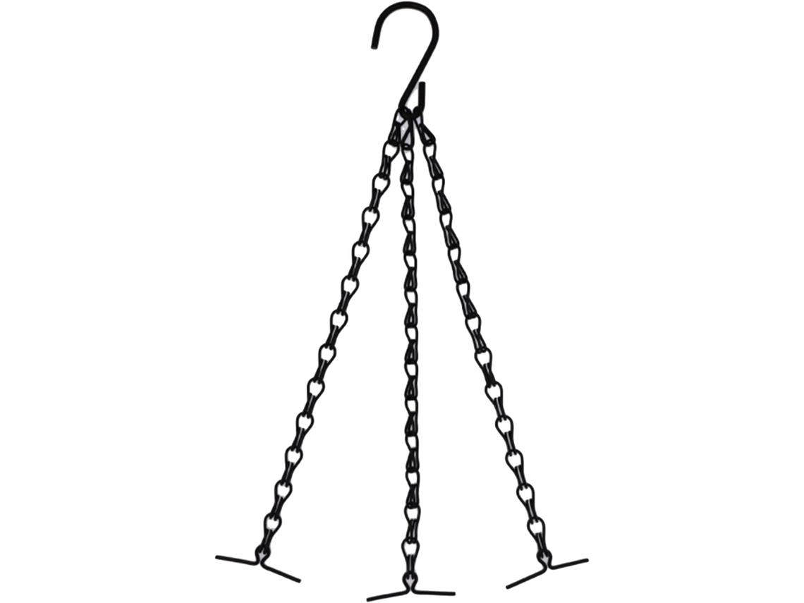 Corrente Suspensa De 60 Cm (23,62 Polegadas) Com 3 Ganchos Em S